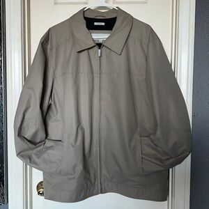 Perry Ellis Portfolio Mens Dobby Tech jacket size XL-sku#01
